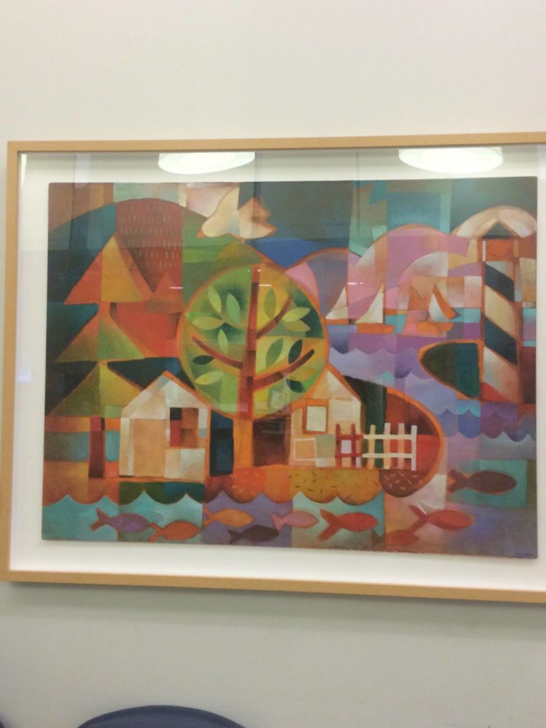 painting by ken swinson Cincinnati Childrens hospital