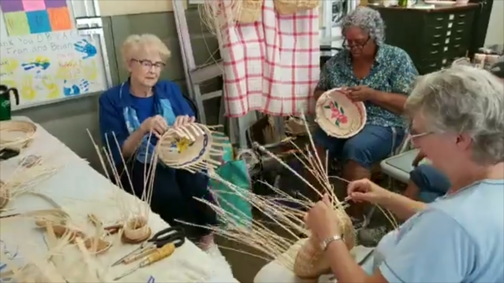 basket weavers in old washington kentucky