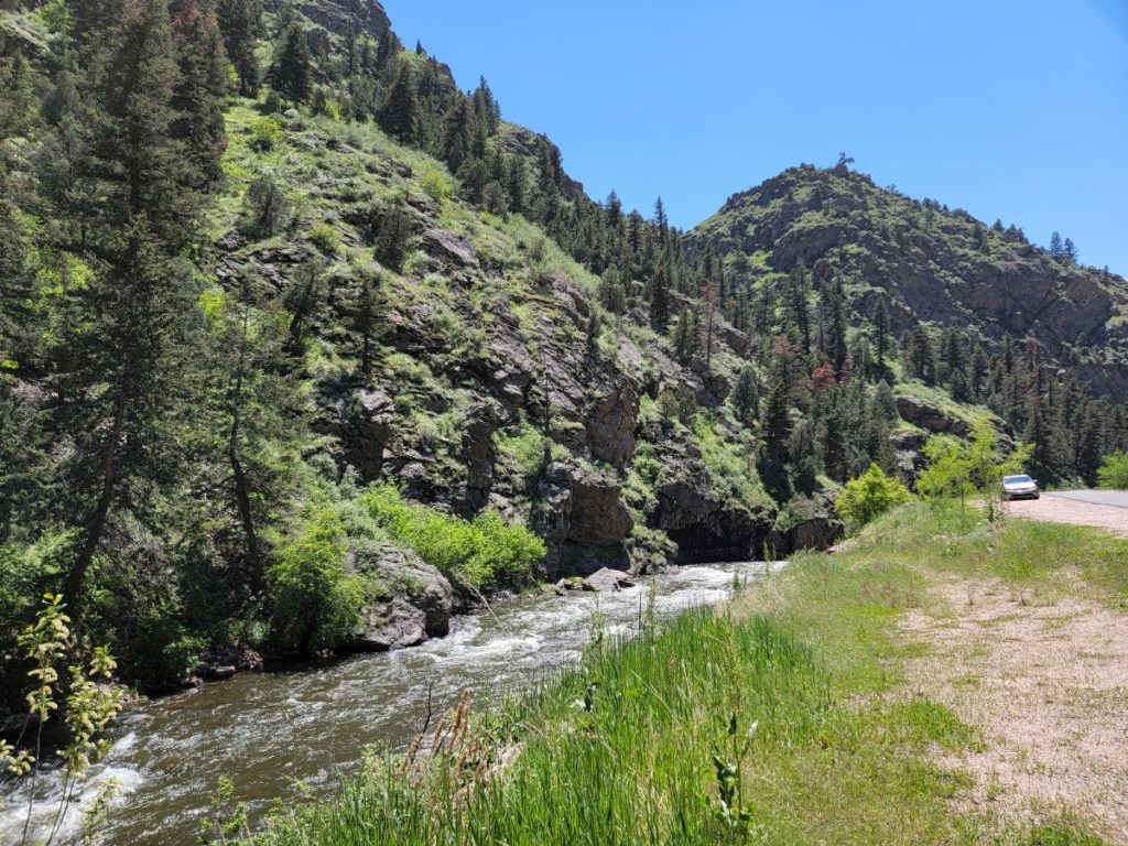 photo of Clear Creek Canyon in Golden Colorado