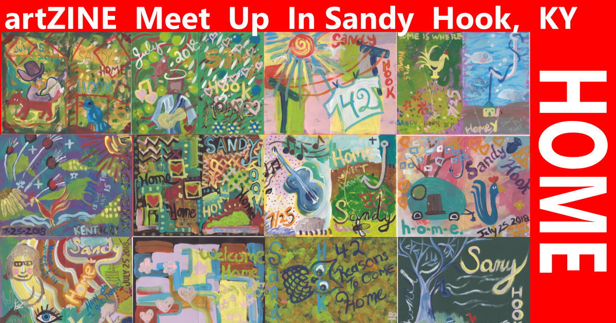 ArtZINE – JULY 2018 – Sandy Hook, KY -HOME