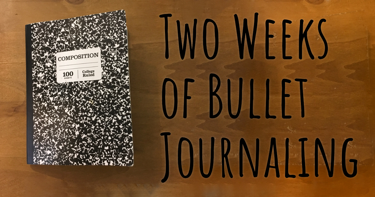 2 Weeks Of Bullet Journaling