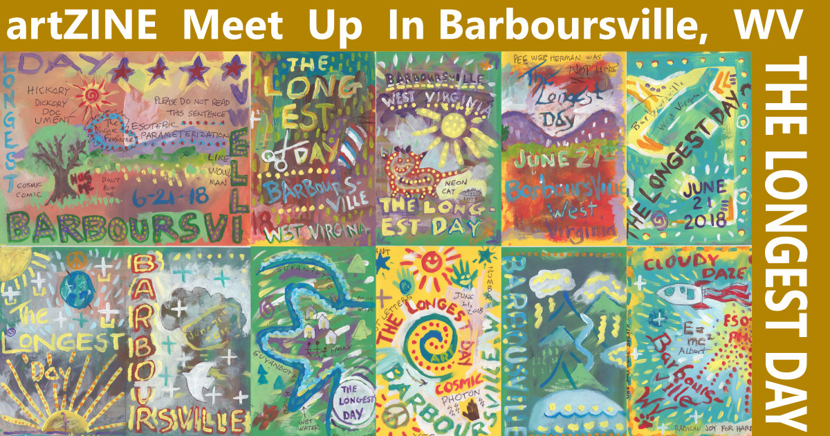 artZINE June 2018 – Barboursville, WV – The Longest Day