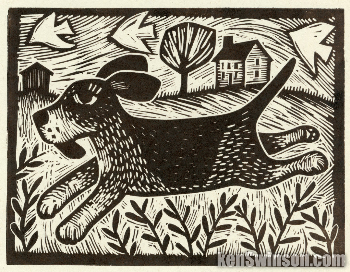 New block print notecards!