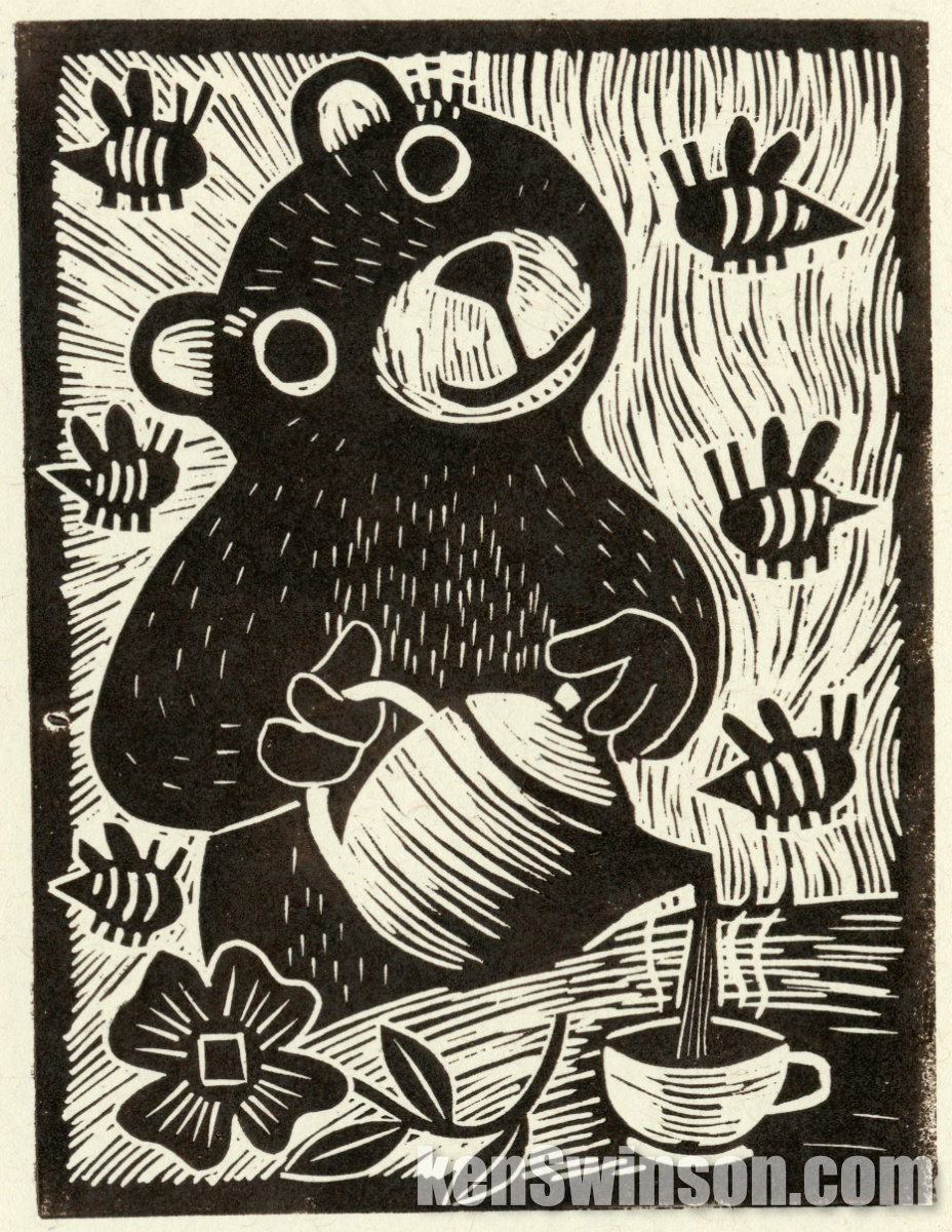 Bear With Teapot
