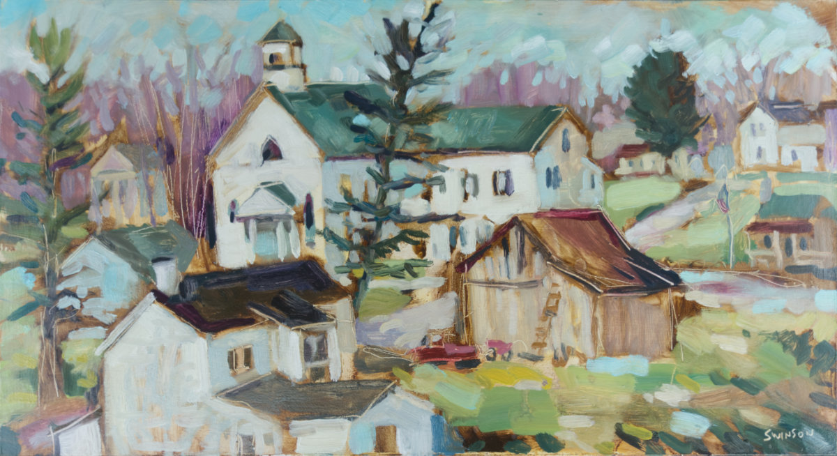 Old Washington plein air painting
