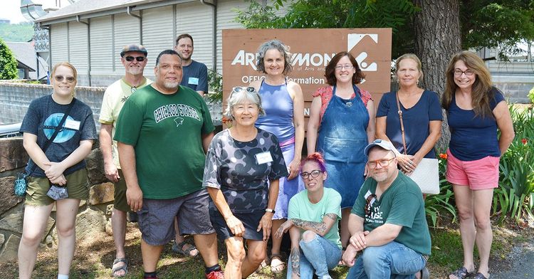 Print on Clay with Tom + Dave – Arrowmont Workshop