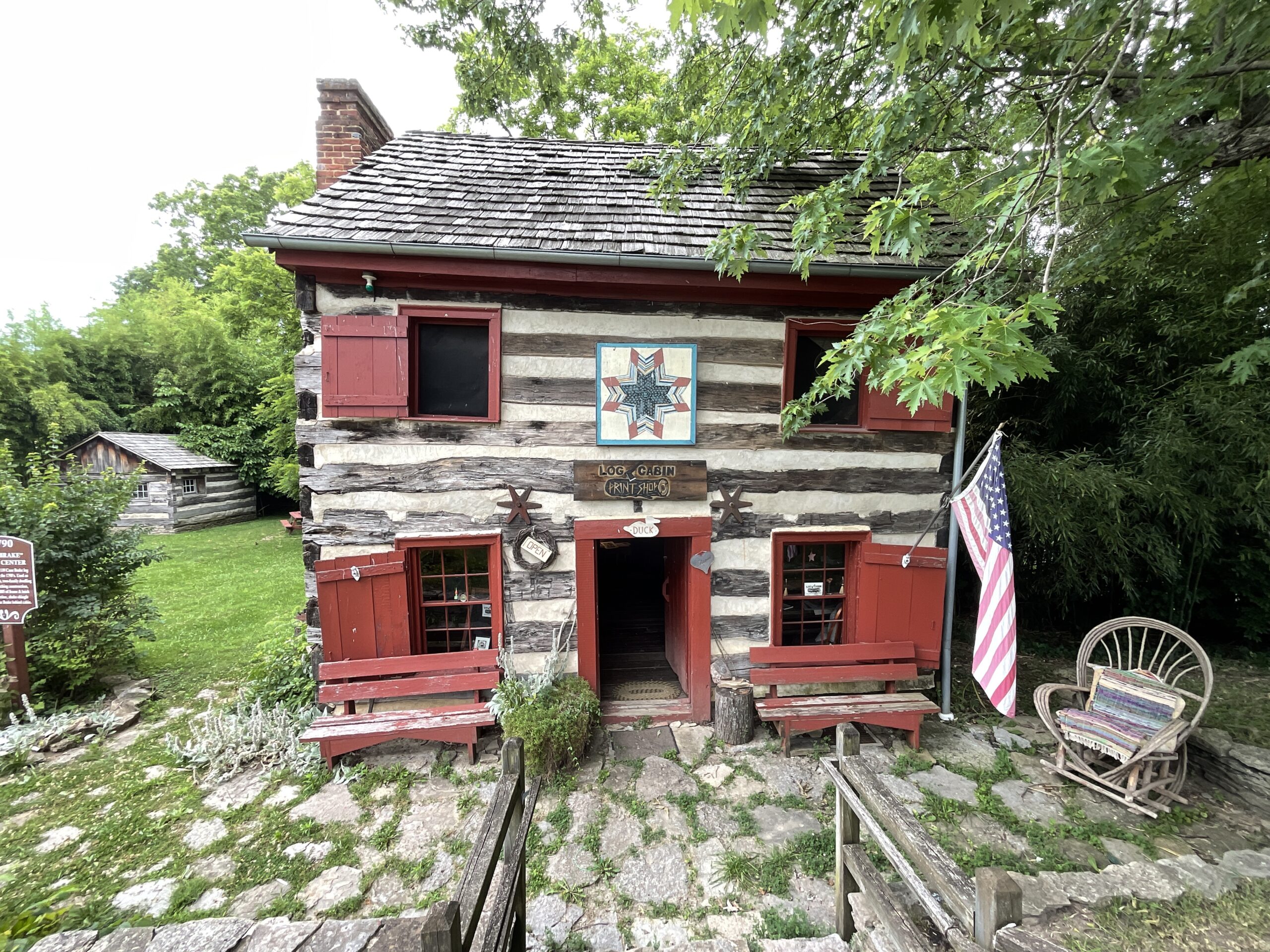 Log Cabin Print Shop Update