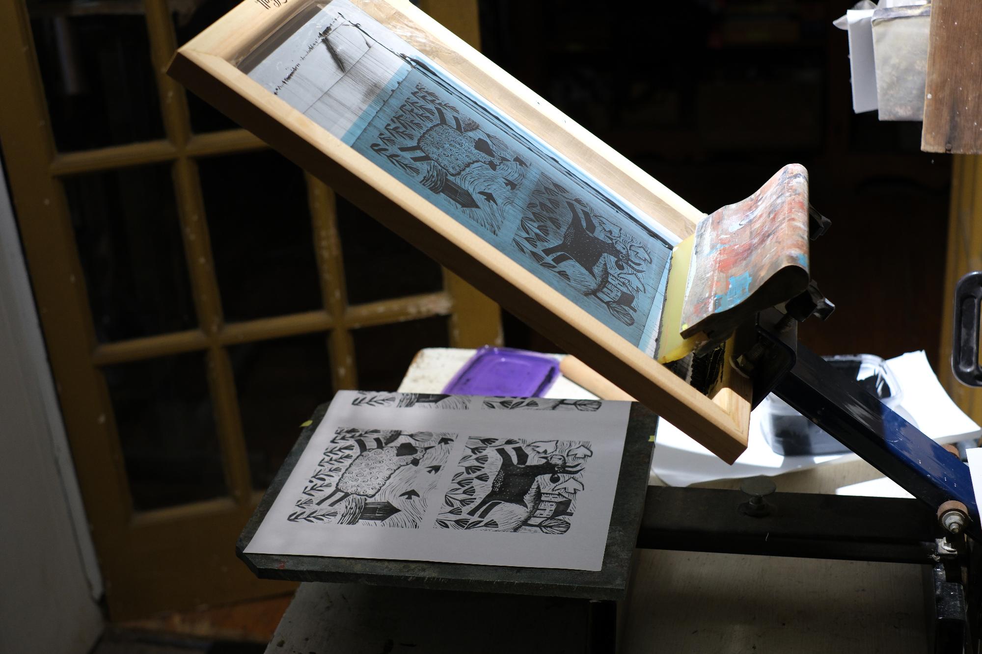 screen print clay transfer fail