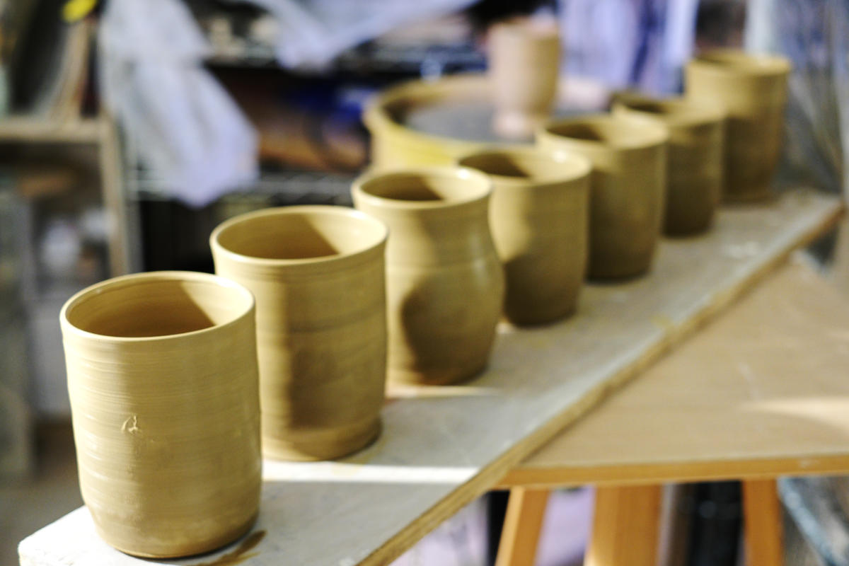 Friday Night Throwing pots