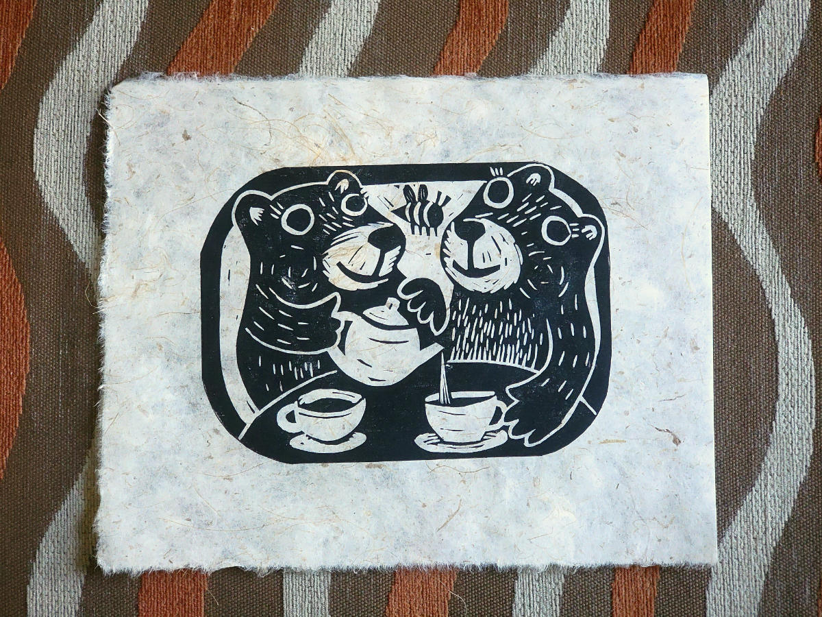 Tea Time, Bee Time and Working on Something QUIll-ty