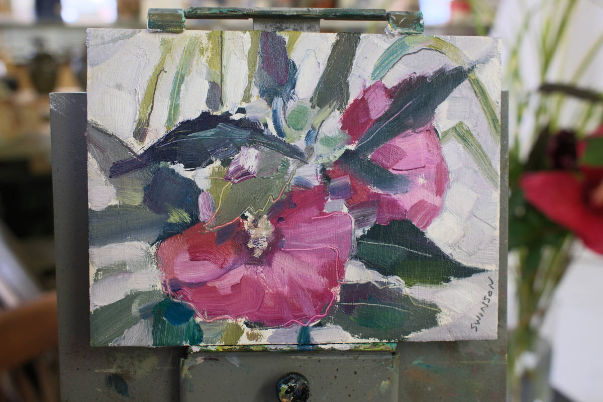 Flower Paint day with Rob and Dawn in Old Washington