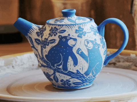Bears Teapot- Work In Progress