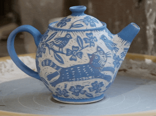 Cat Teapot – Work in progress