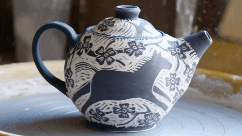 Horse Teapot – Work in Progress