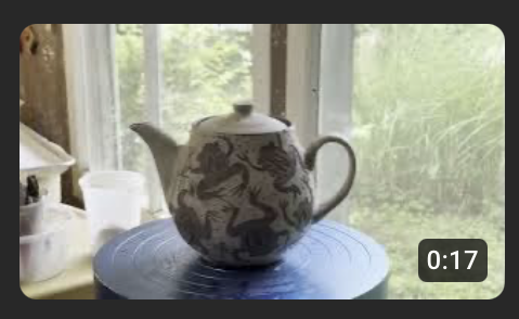 Work in Progress – Surface design for teapot