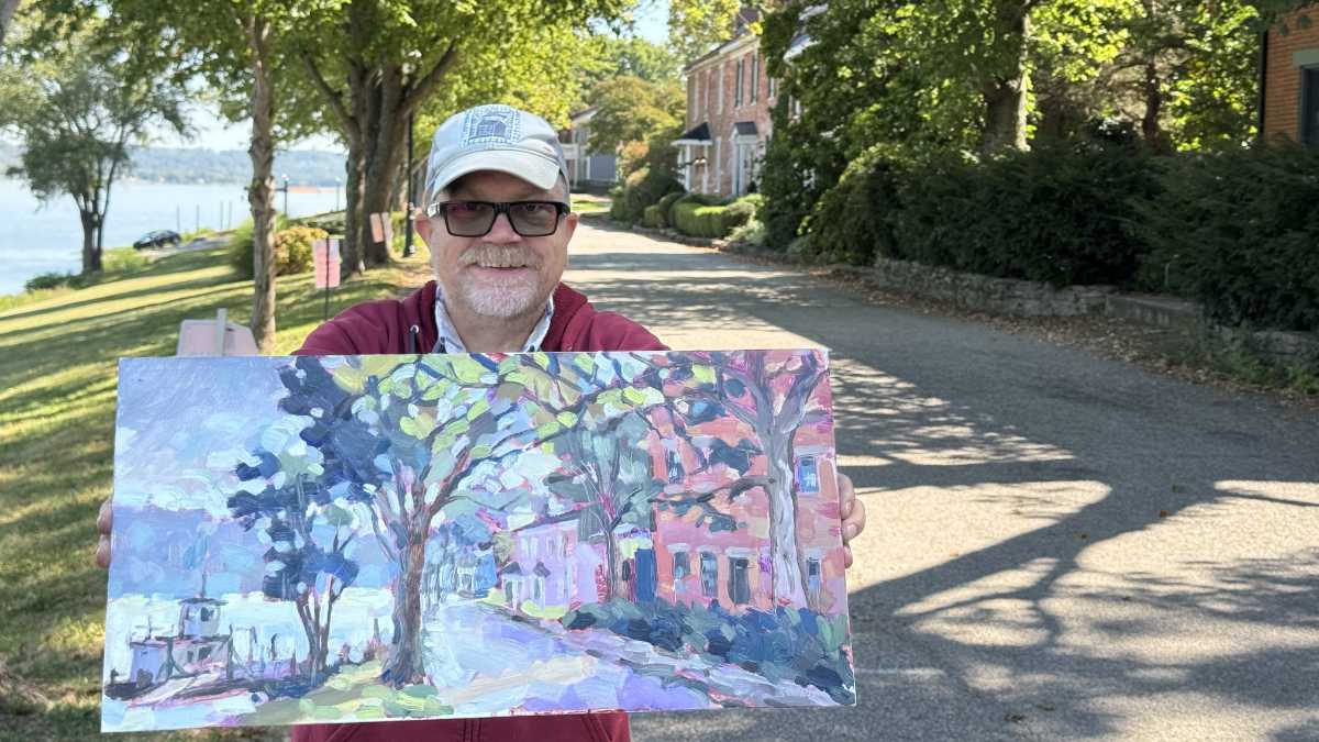 Plein Air Painting in Augusta, KY
