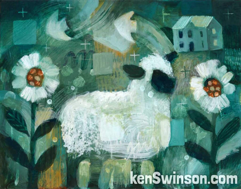 Sunflower Sheep